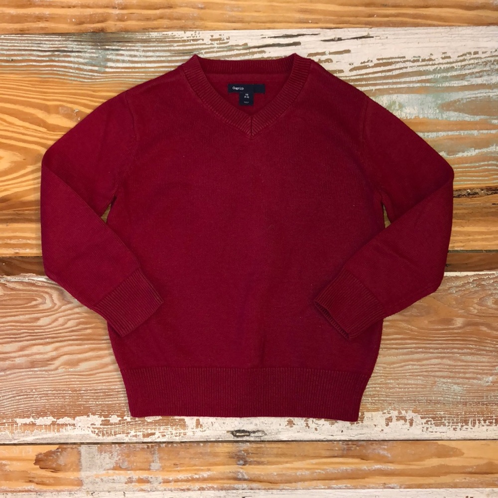 Gap Kids Boys Red Sweater